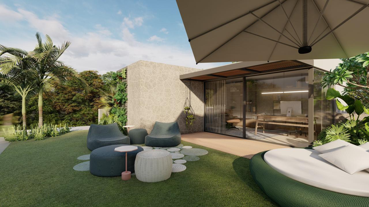 Projeto residencial Fialho com integração ambiente externo